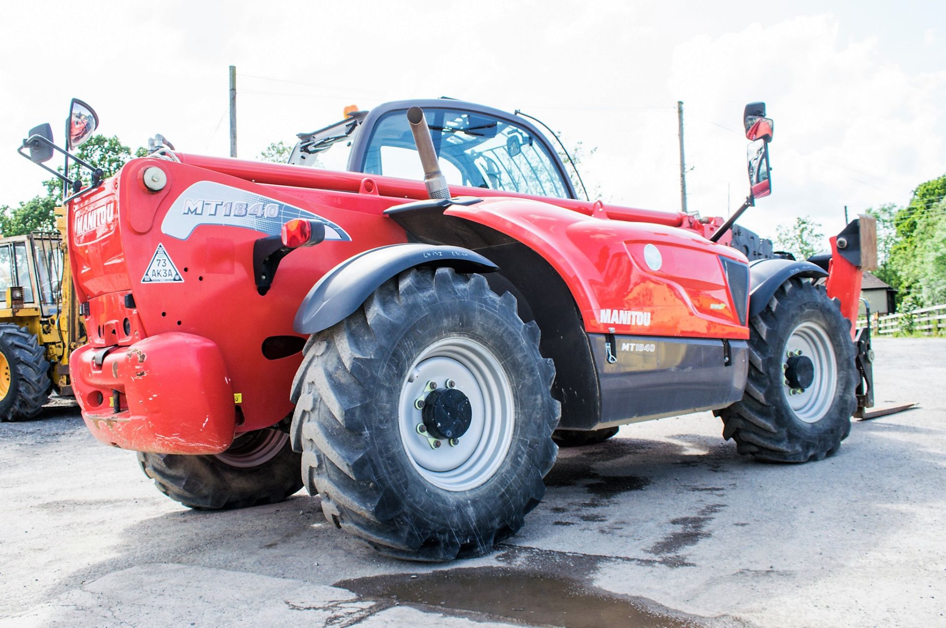 Manitou MT1840 18 metre telescopic handler Year: 2014 S/N: 934441 Recorded Hours: 1576 c/w - Image 4 of 13