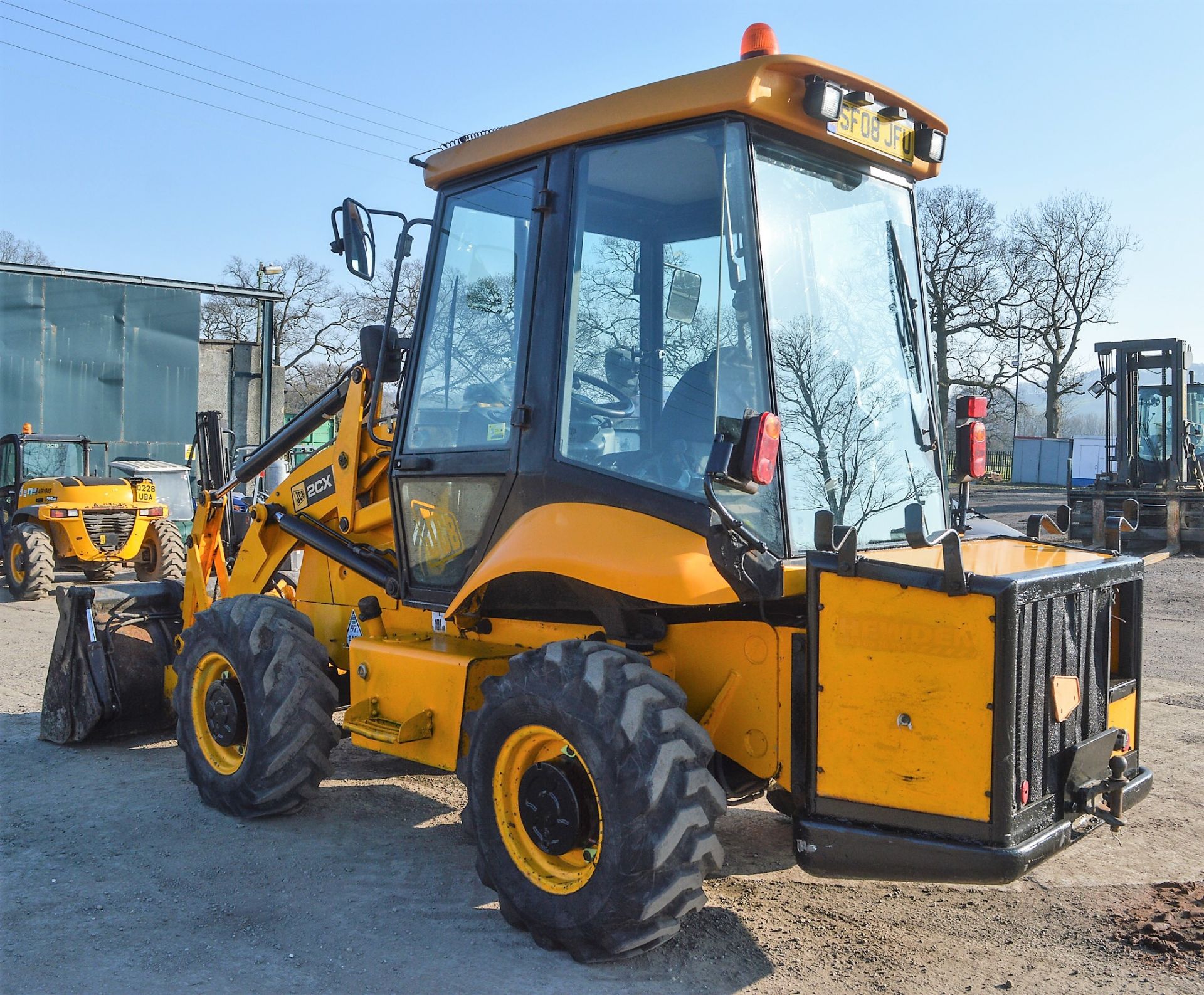 JCB 2CX Airmaster  Year: 2008 S/N: 1339717 Recorded hours: Not displayed (Clock blank) - Image 3 of 15