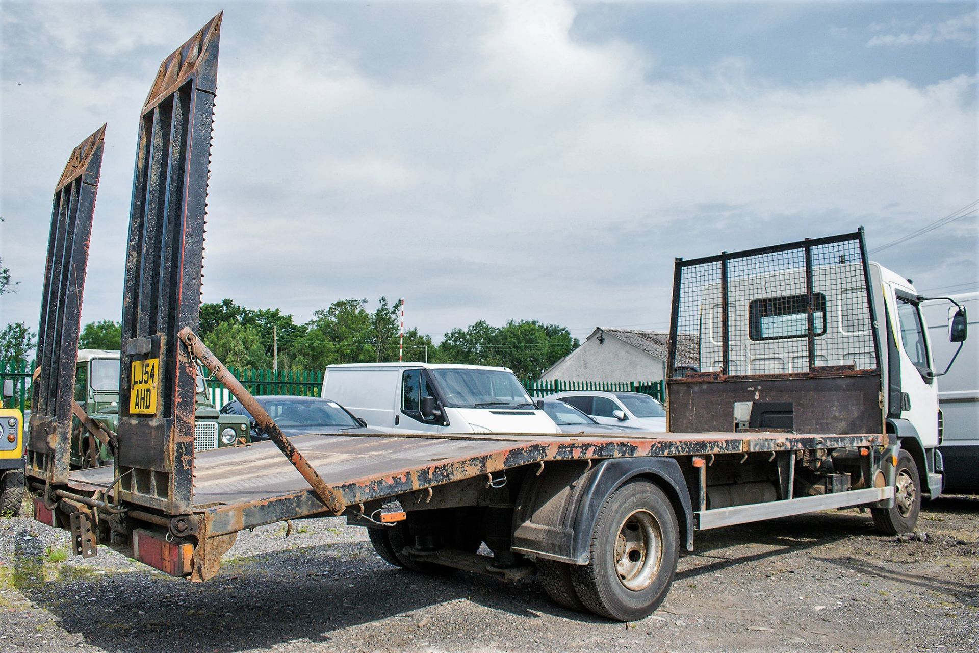 DAF LF45.180 4 x 2 7.5 tonne beaver tail plant lorry Registration Number: LJ54 AHD Date of - Image 4 of 12