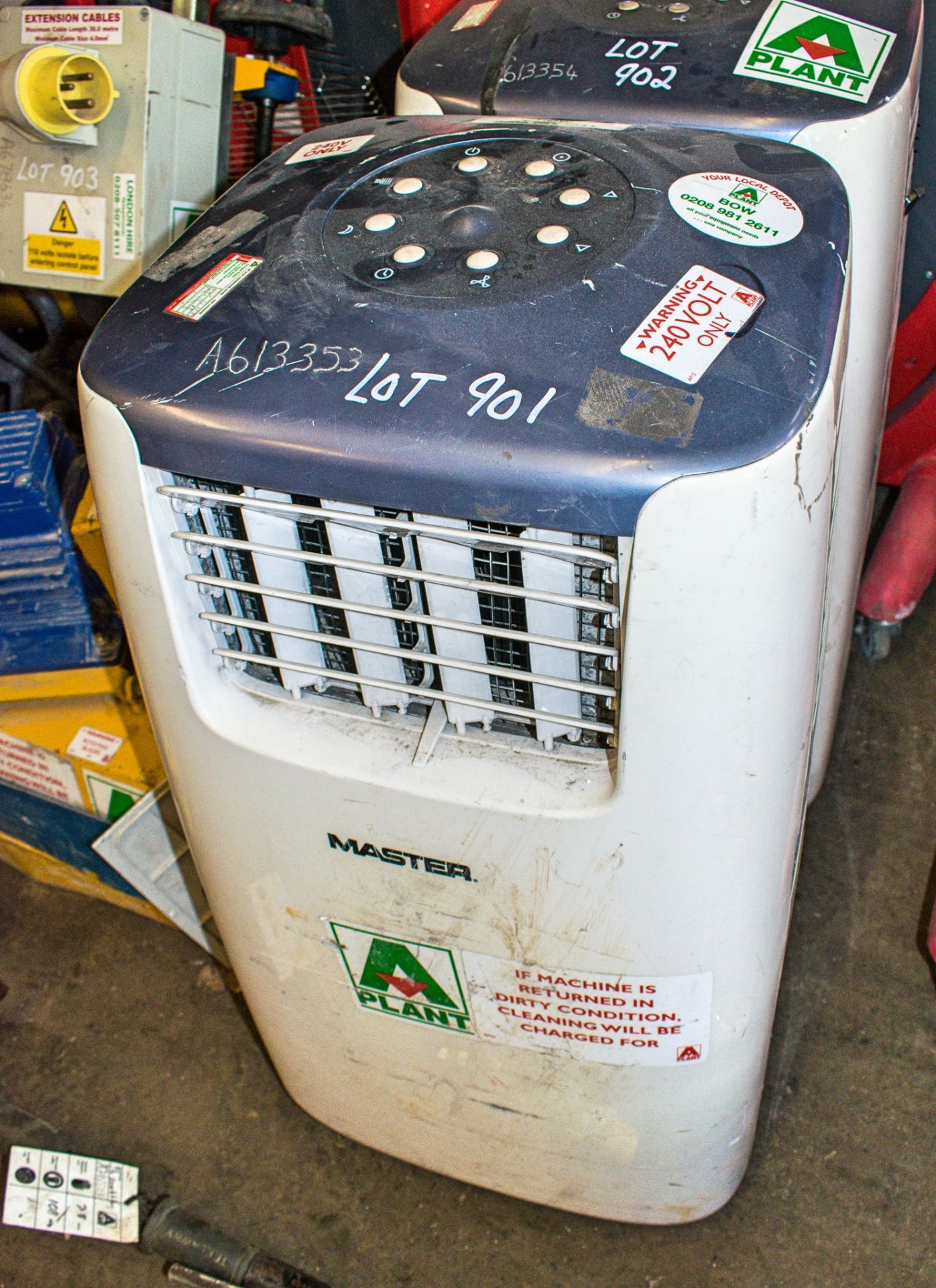 Master 240v air conditioning unit A613353