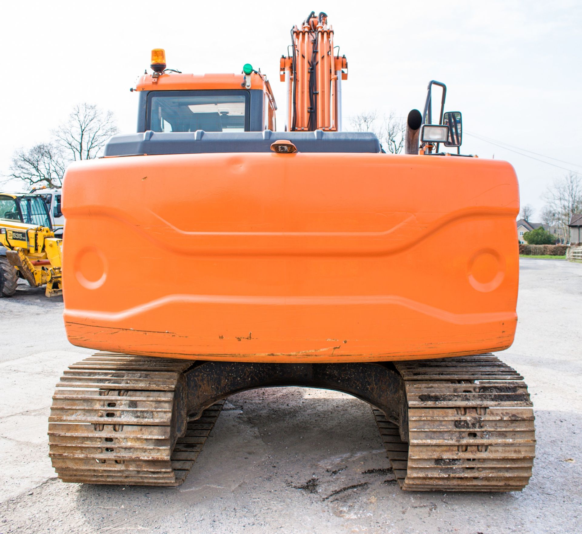 Doosan DX140LC 14 tonne steel tracked excavator Year: 2012 S/N: 50792 Recorded Hours: 89336 (Clock - Image 6 of 13