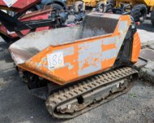 Cormidi C6.60 DHE diesel driven walk behind hi-tip tracked dumper Year: 2013 S/N: 6490713 Recorded