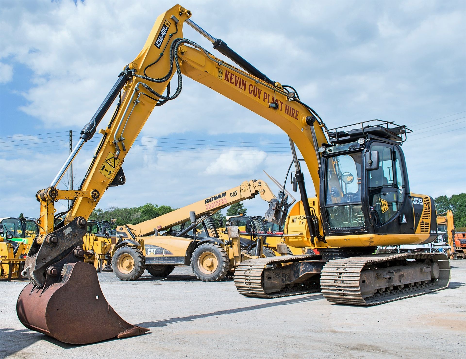 JCB JS 130 LC 13 tonne steel tracked excavator Year: 2013 Seriel Number : 1786698 Recorded hours: