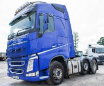 Volvo FH 500 6 x 2 tractor unit  Reg No: YJ13 LOF Date of first registration: 17/07/2013 MOT