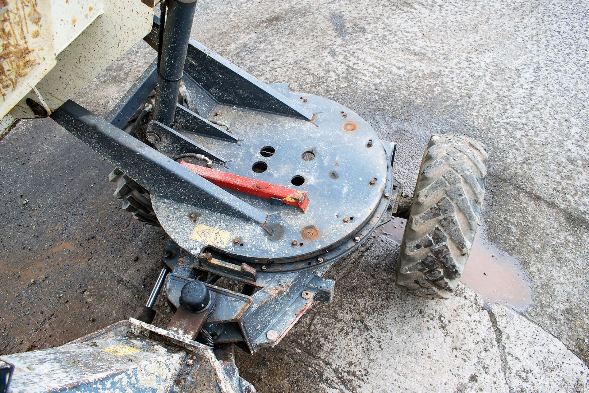 Benford Terex 3 tonne swivel skip dumper Year: 2007 S/N: E706FS217 Recorded Hours: 2849 1384 - Image 8 of 15