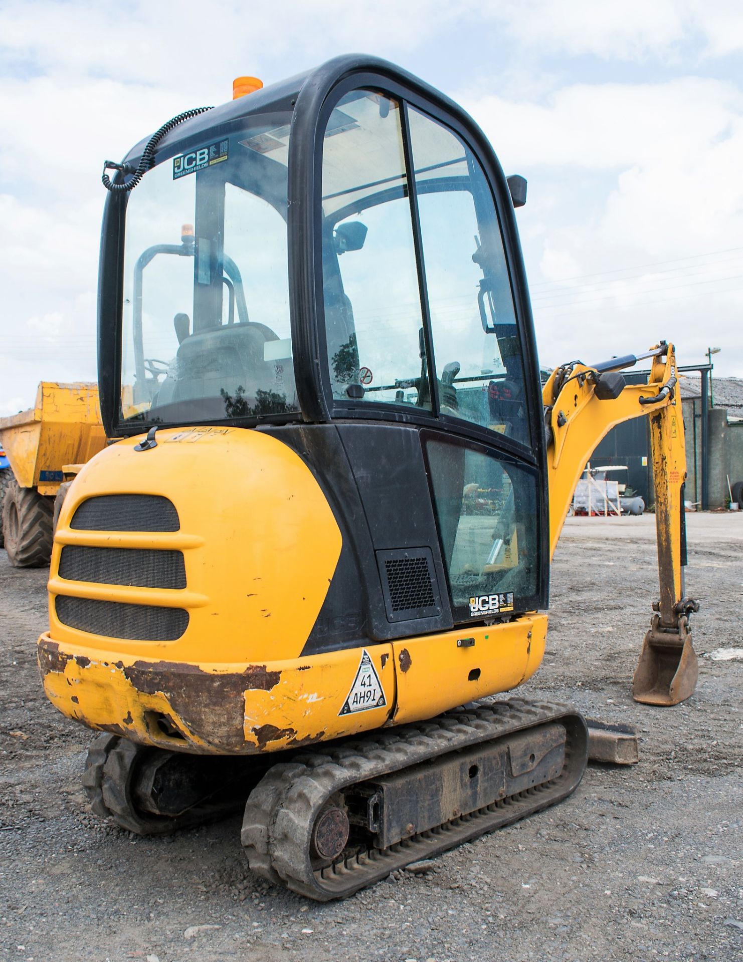 JCB 8016 CTS 1.5 tonne rubber tracked mini excavator Year: 2013 S/N: 2071337 Recorded Hours: 1335 - Image 4 of 12