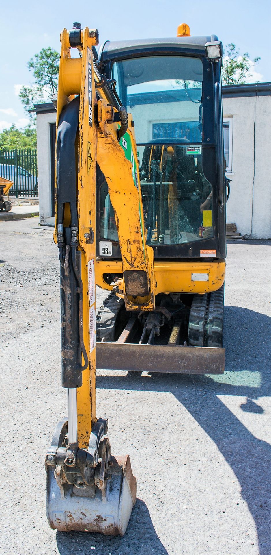 JCB 8016 CTS 1.5 tonne rubber tracked mini excavator Year: 2014 S/N: 2071574 Recorded Hours: 1396 - Image 5 of 12