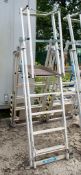 Zarges aluminium podium/step ladder A844588