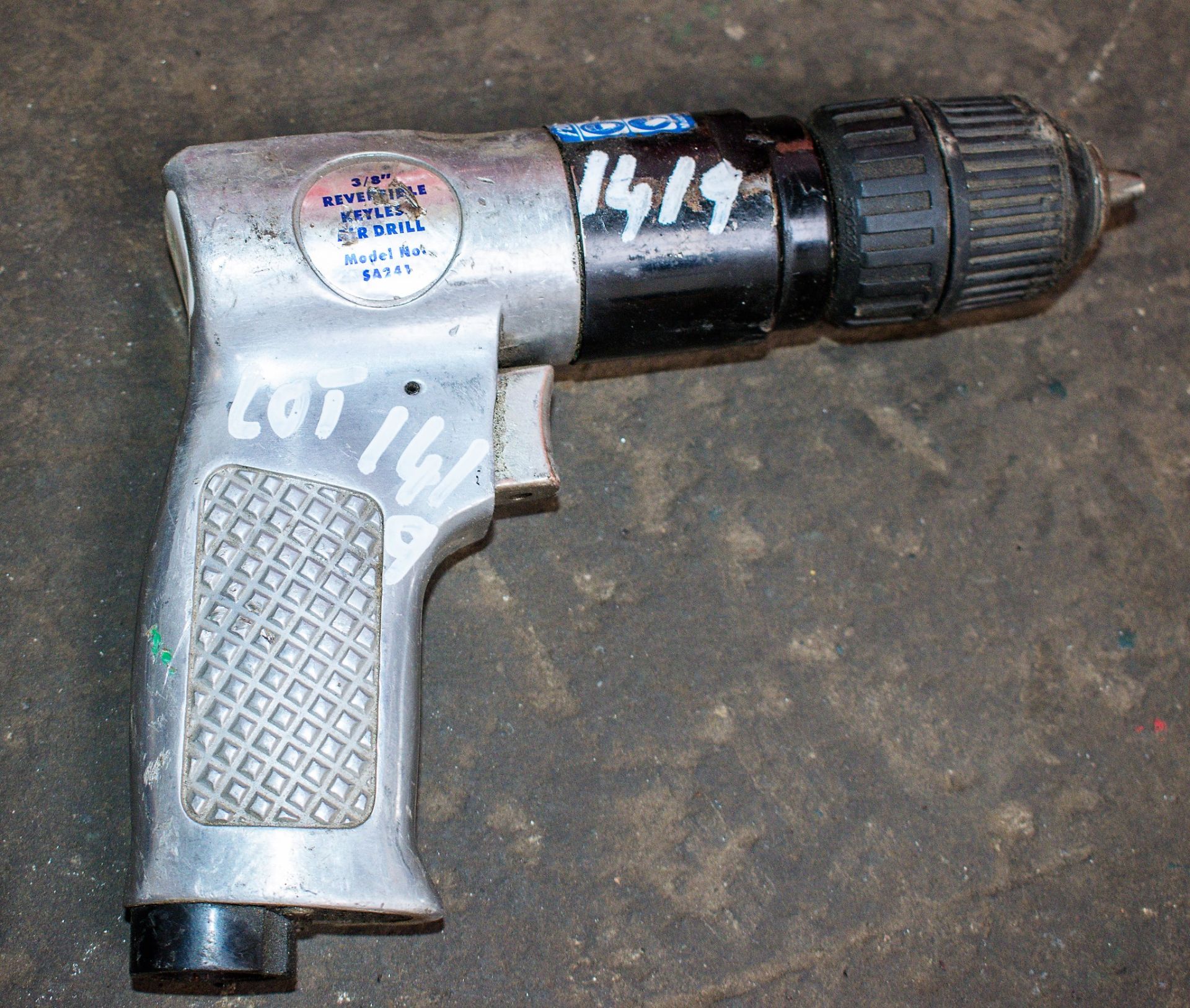 Pneumatic drill A598393 **No VAT charged on hammer, but VAT will be charged on the buyers premium**
