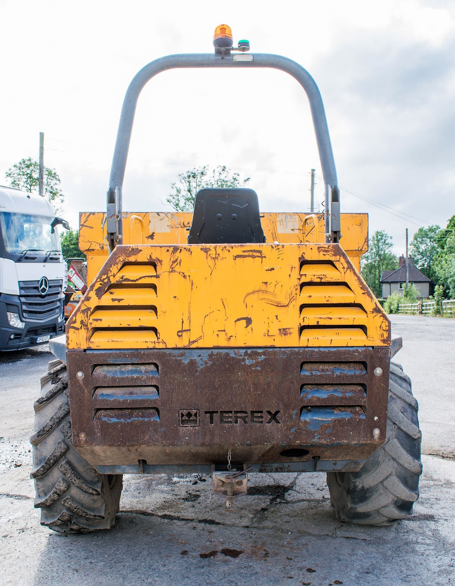 Benford Terex 6 tonne straight skip dumper Year: 2007 S/N: E701FW097 Recorded Hours: 4429 1970 - Image 6 of 15