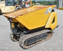 JCB HTD-5 Dumpster diesel driven walk behind hi-tip tracked dumper Year: S/N: 1903