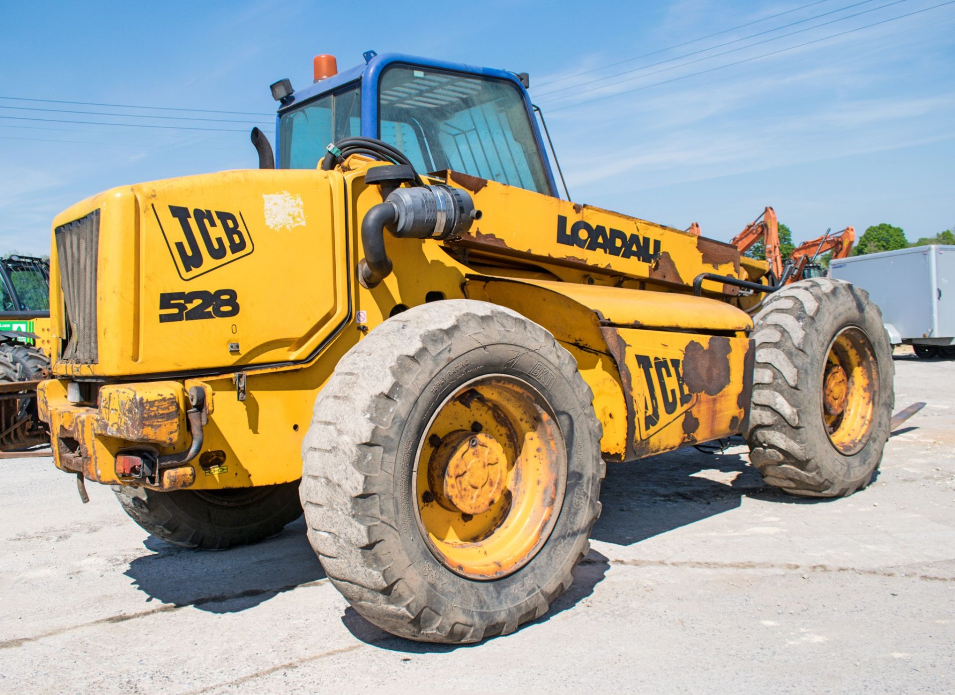 JCB 528 - 70 7 metre telehandler Year: 2001 S/N: 0797048 Rec Hours: 6759 - Image 4 of 16