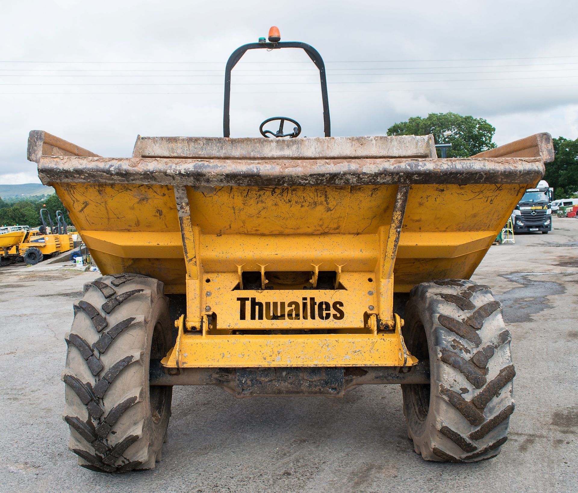 Thwaites 6 tonne straight skip dumper Year: 2005 S/N: 7A7418 Recorded Hours: 4287 1898 - Image 5 of 13