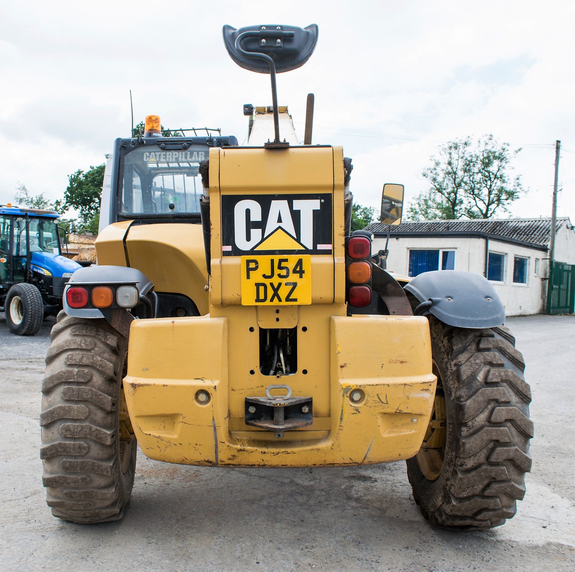 Caterpillar TH360B 13.5 metre telescopic handler Year: 2004 S/N: 01666    Reg: PJ54 DXZ  Recorded - Image 6 of 13