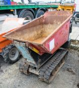 Taskman TD500HL petrol driven walk behind tracked dumper A654876 ** Pull cord missing **