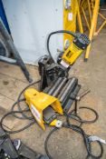 Rems 110v pipe cutter c/w foot pedal