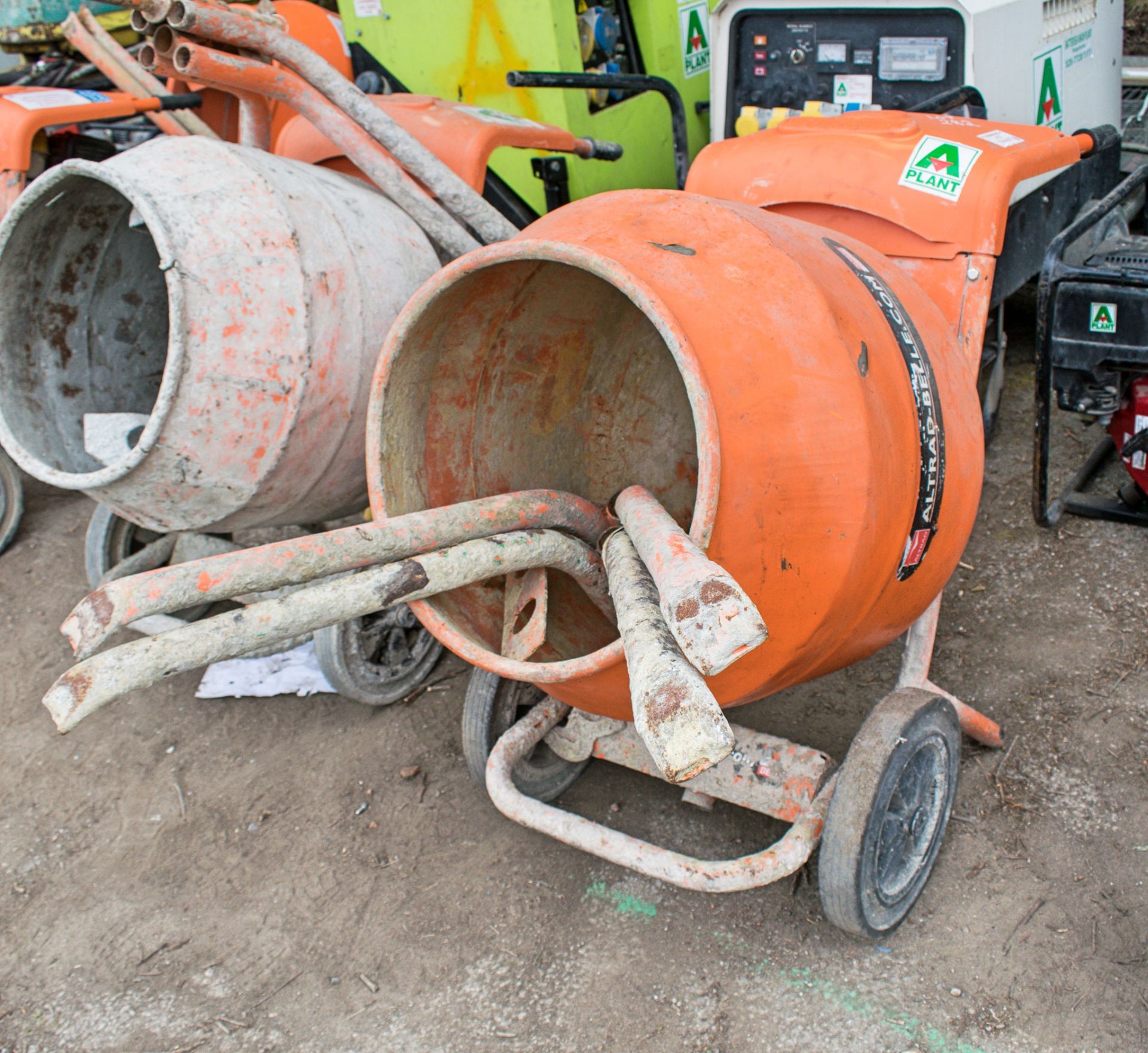 Belle Minimix 150 petrol driven cement mixer A646270