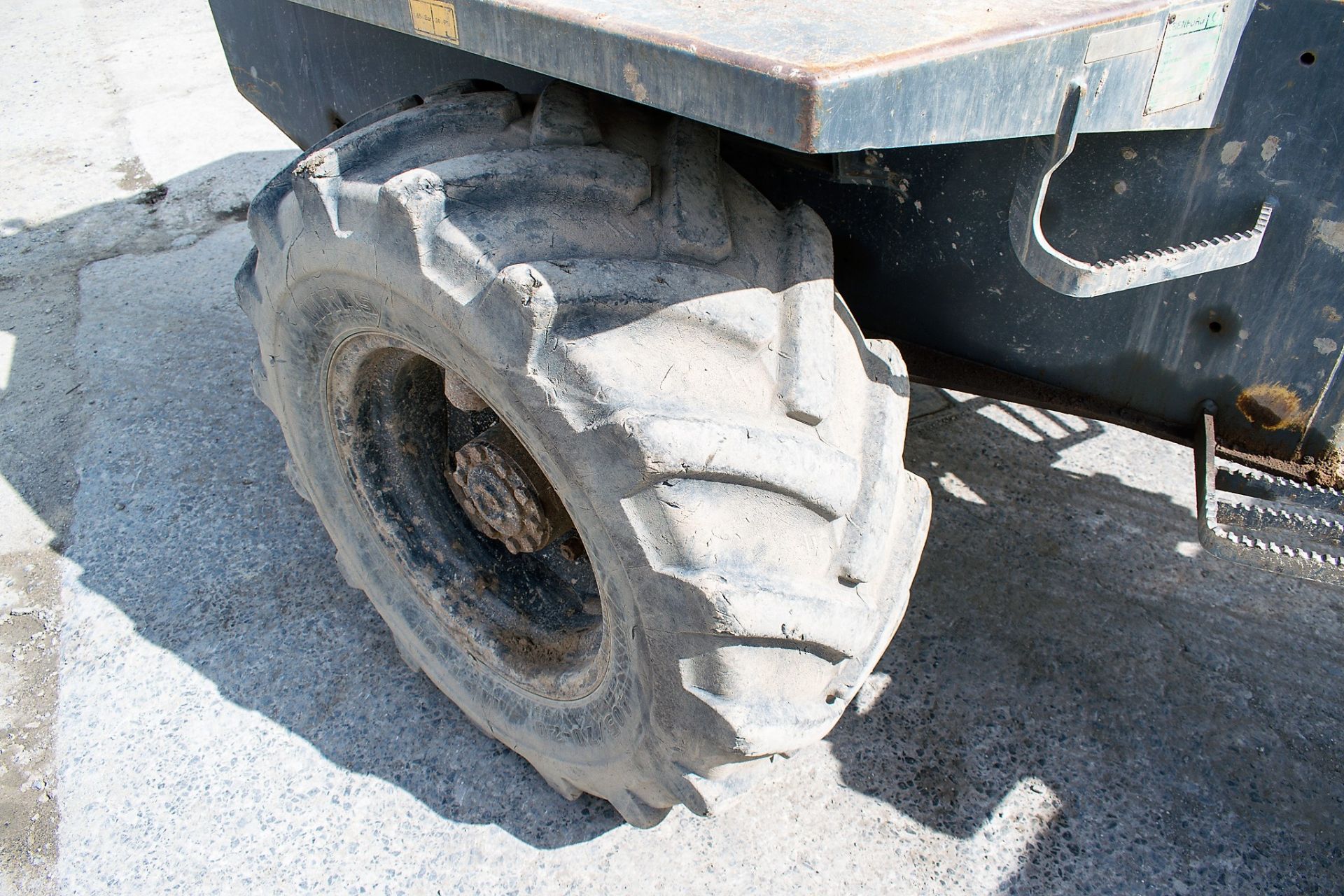 Terex 6 tonne straight skip dumper Year: 2008 S/N: E803FW191 Recorded Hours: 2835 - Image 11 of 15