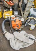 Stihl SH86 petrol driven leaf blower/collector A681459