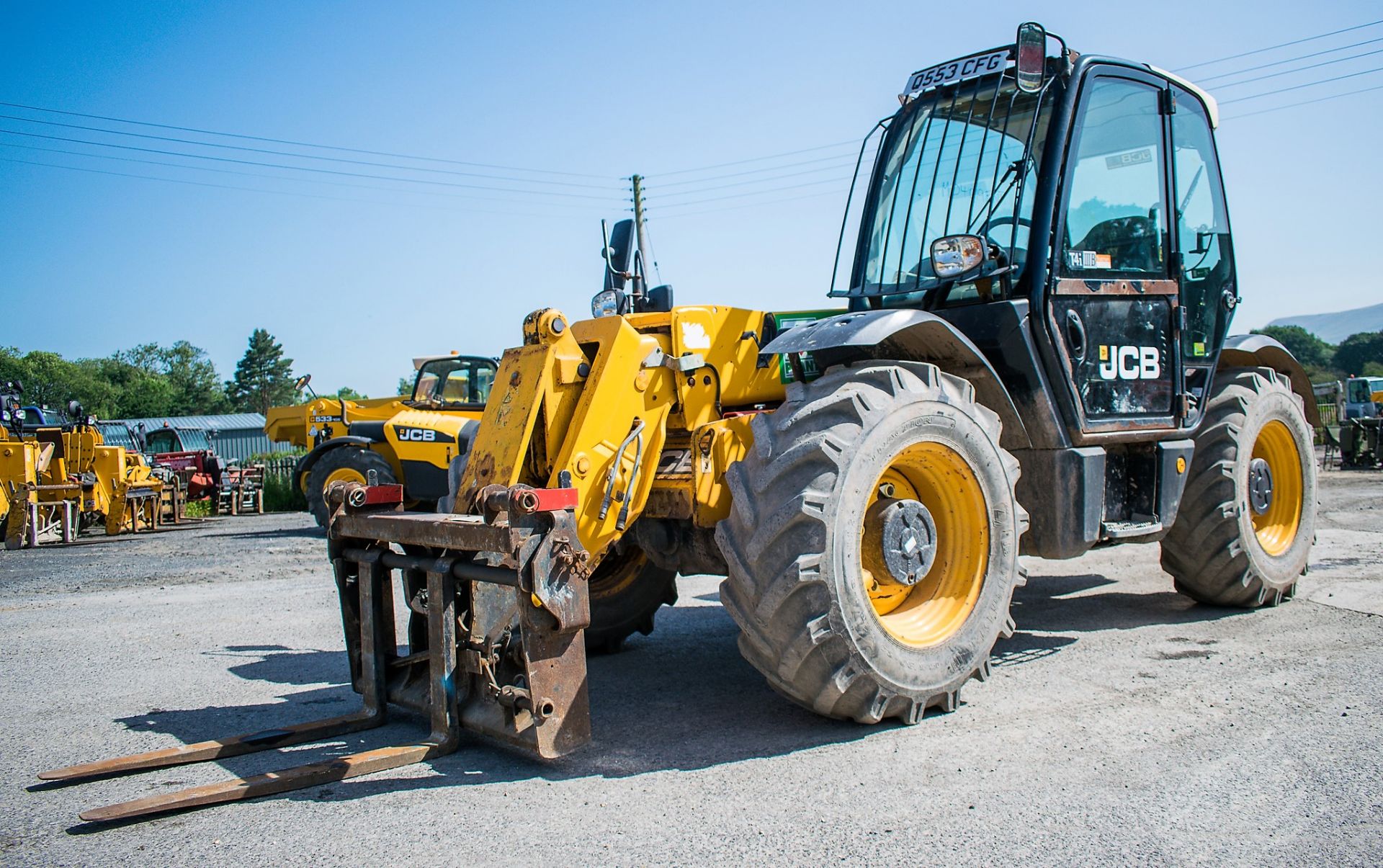 JCB 531-70 7 metre telescopic handler Year: 2013 S/N: 21791044 Recorded Hours: 1894 A603246