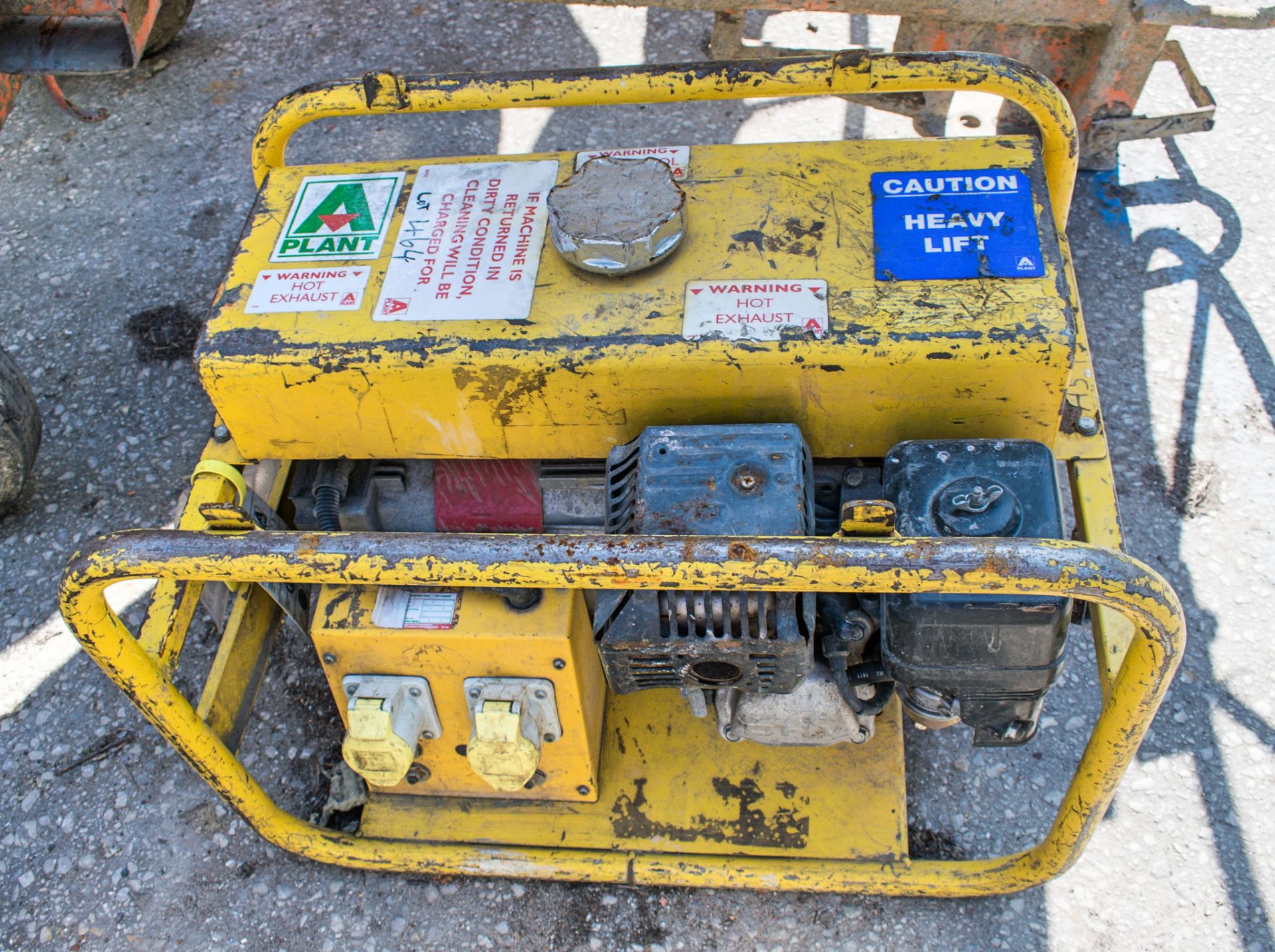 Petrol driven generator A595838