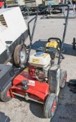 Tracmaster petrol driven lawn scarifier A660708