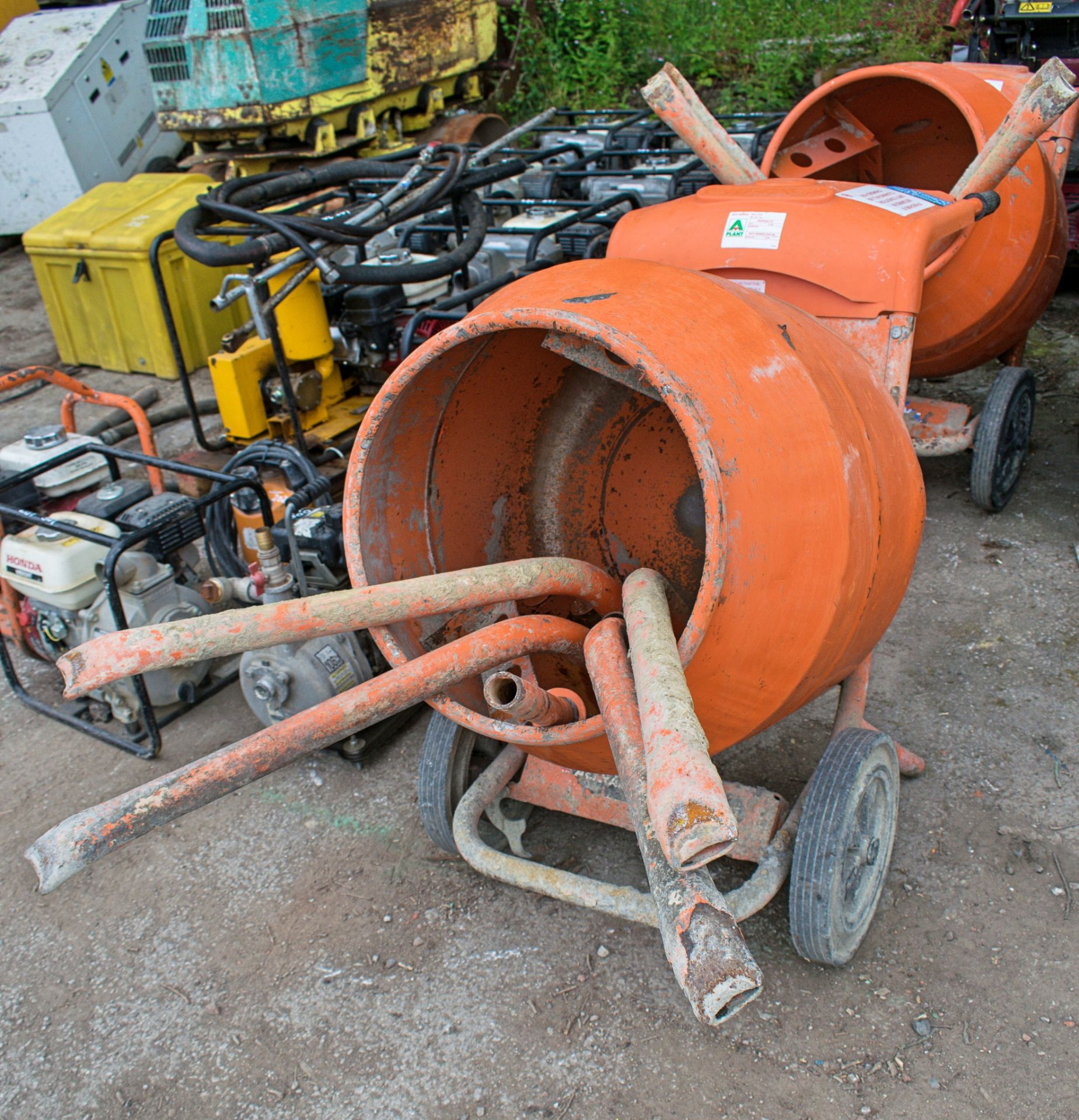 Belle Minimix 150 petrol driven cement mixer A649716