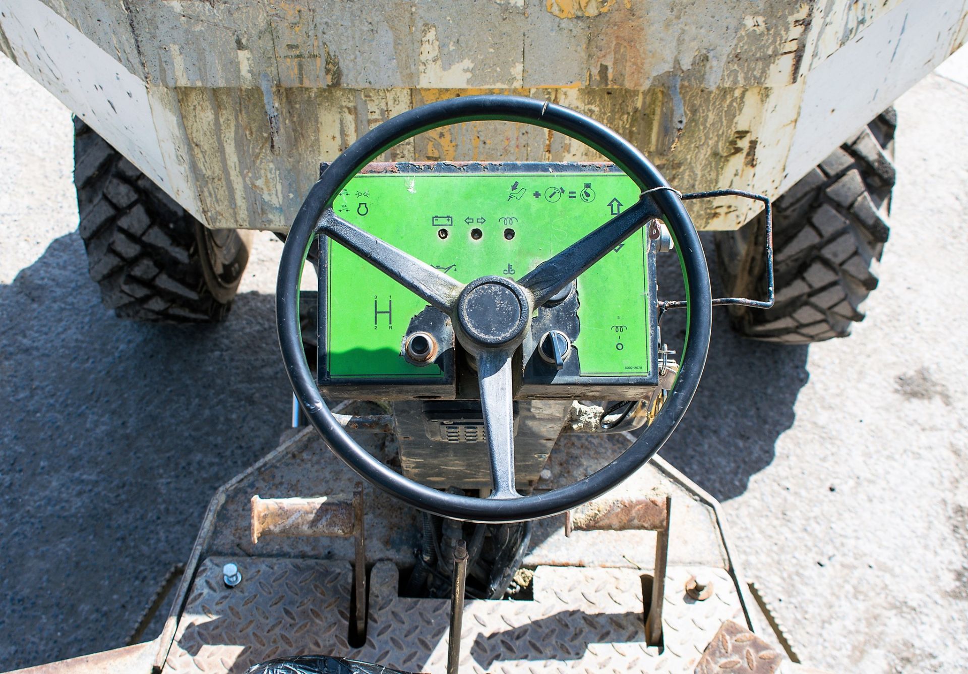 Benford Terex 3 tonne swivel skip dumper Year: 2007 S/N: E704FS153 Recorded Hours: 3931 D1376 - Image 15 of 15