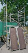 Boss aluminium scaffold tower as photographed