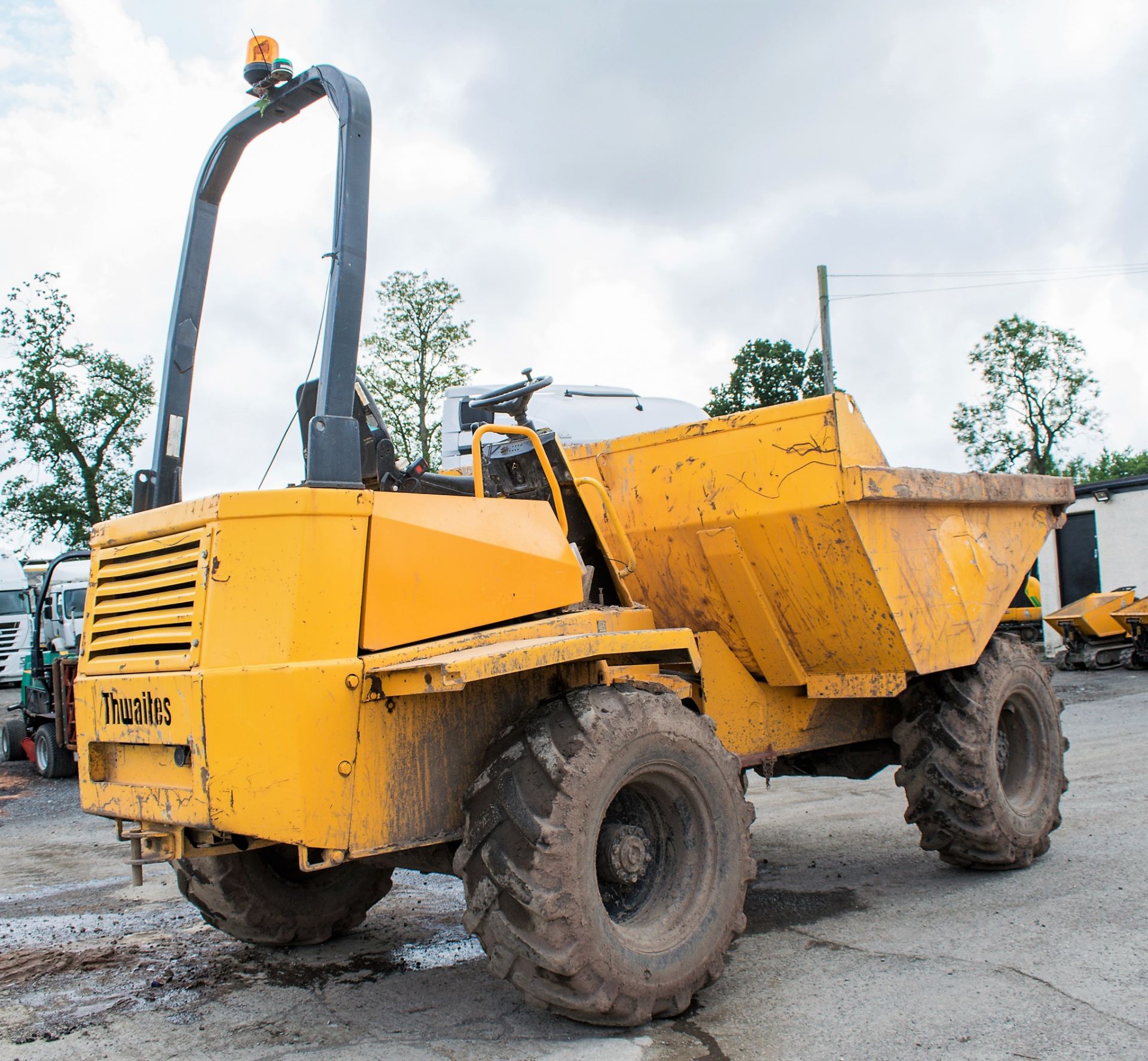 Thwaites 6 tonne straight skip dumper Year: 2005 S/N: A6968 Recorded Hours: 3505 1904 - Image 4 of 13