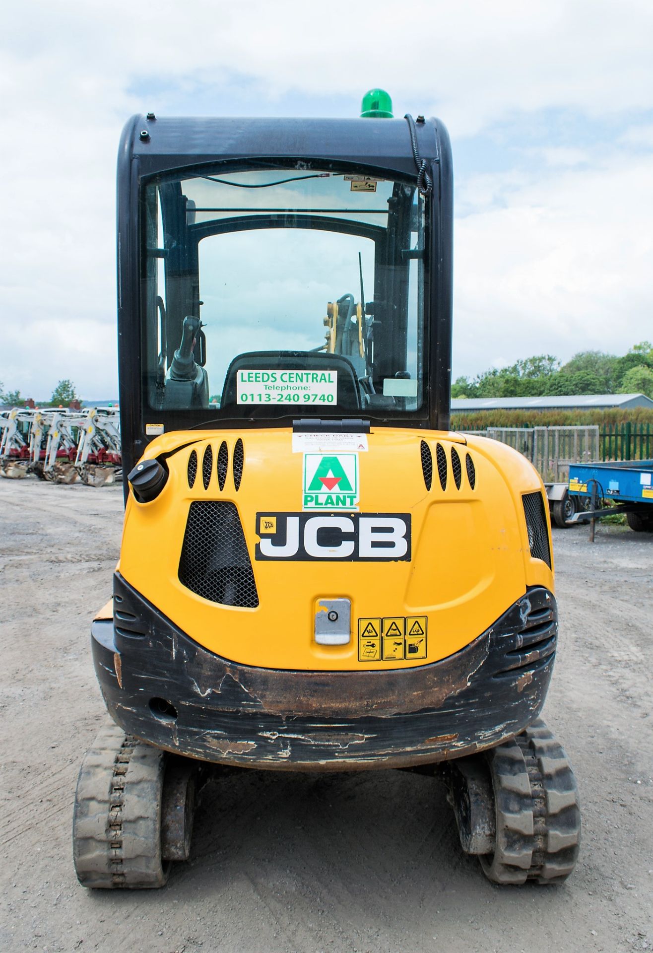 JCB 8026 2.6 tonne rubber tracked mini excavator  Year: 2013 S/N: 1779683 Recorded Hours: 1356 - Image 6 of 12