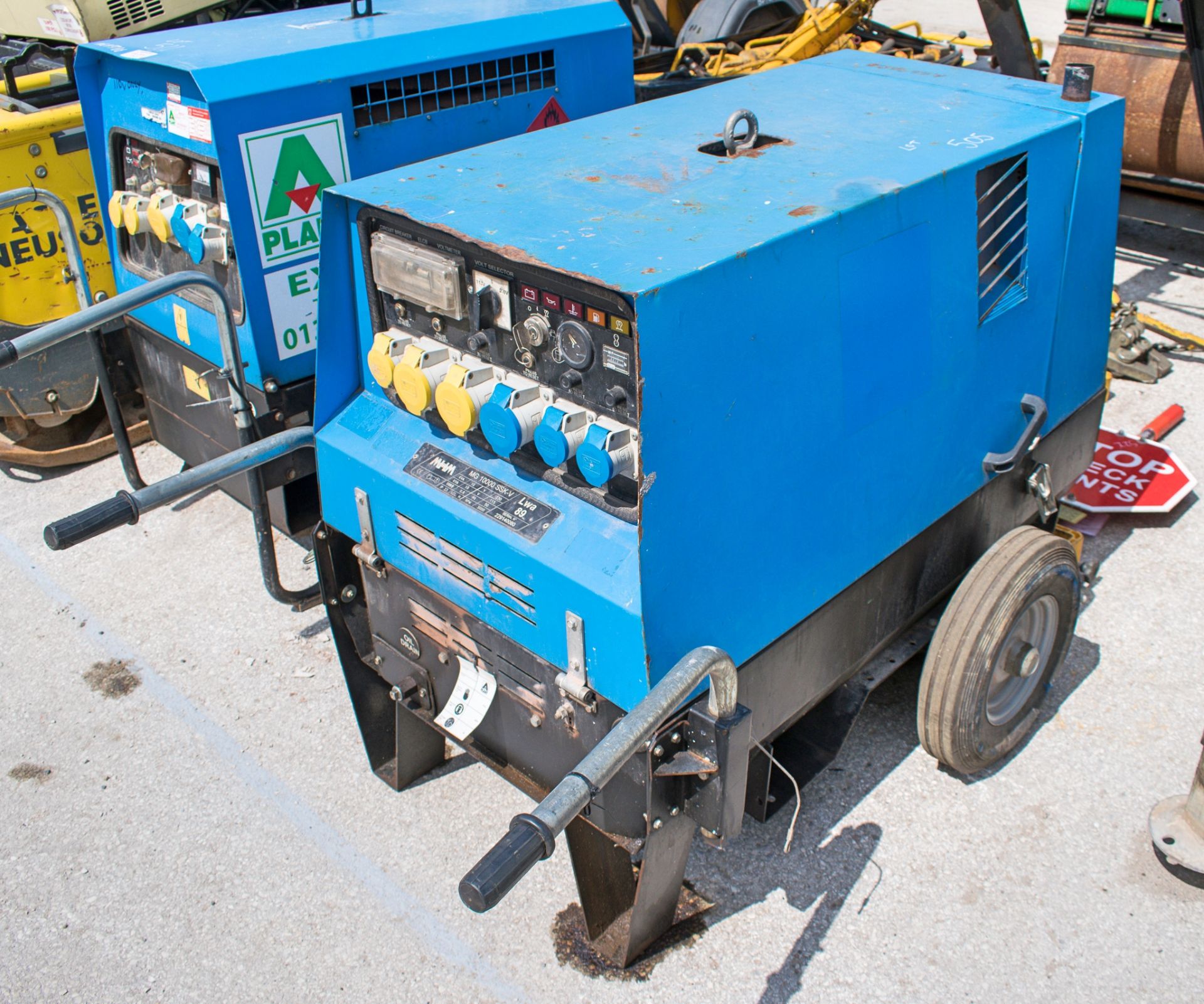 MHM MG 10000 10 kva diesel driven generator Recorded Hours: 4535 A669605