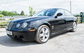 Jaguar S-Type R 4.2 V8 Supercharged petrol auto 4 door saloon car Registration Number: BF55 WOR Date