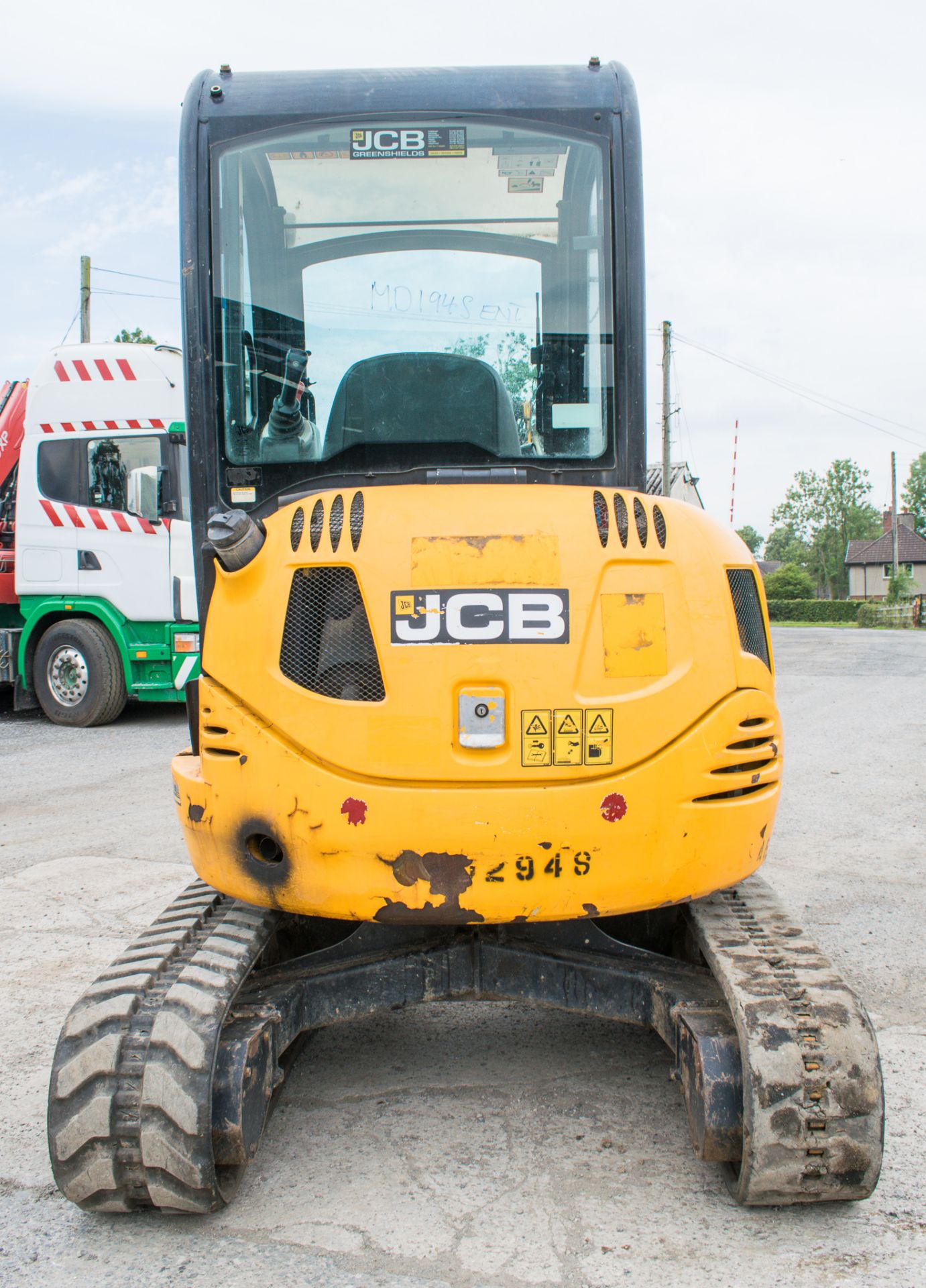 JCB 8025 CTS 2.5 tonne rubber tracked mini excavator Year: 2013 S/N: 2226144 Recorded Hours: 2961 - Image 6 of 12