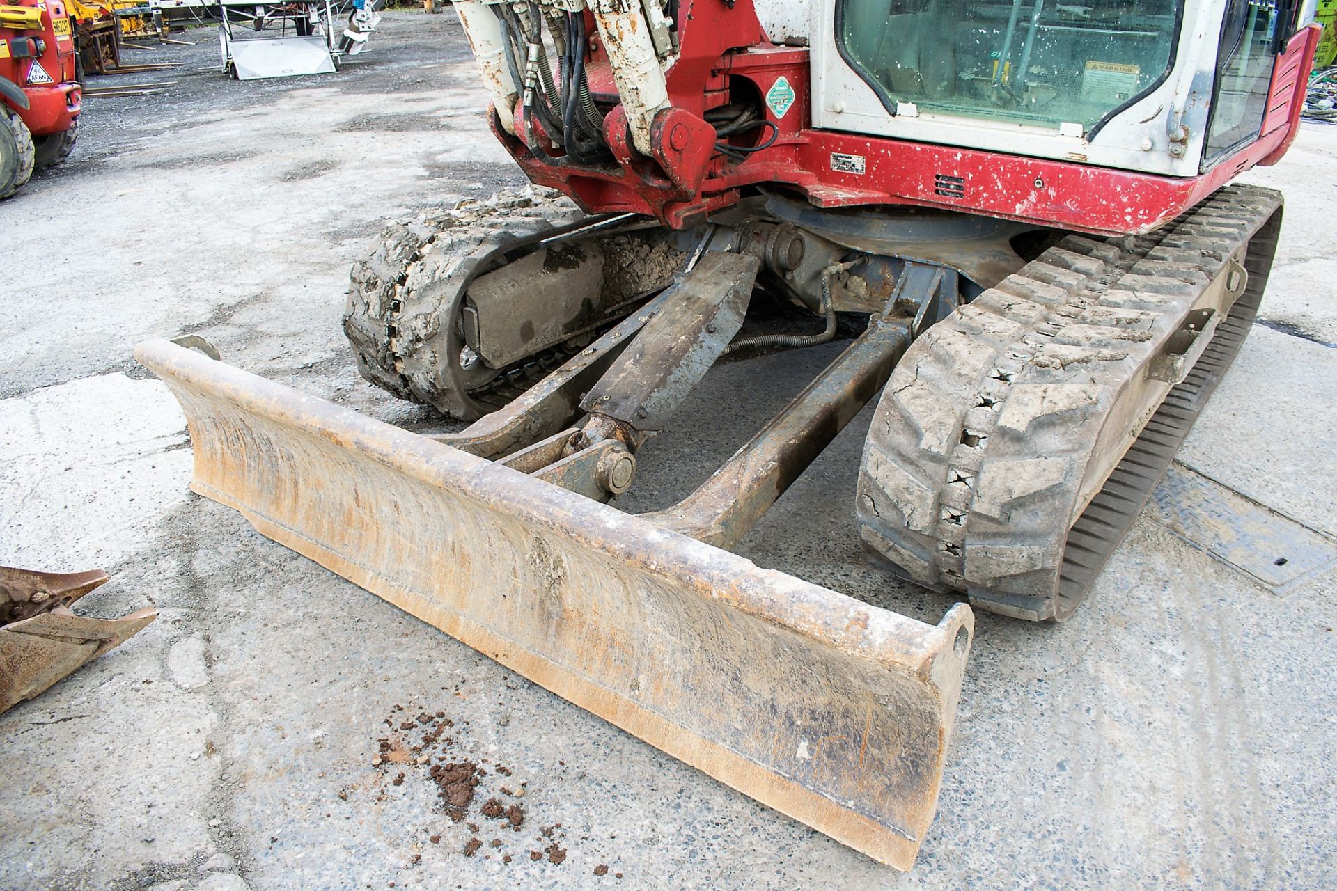 Takeuchi TB285 8.5 tonne rubber tracked excavator Year: 2012 S/N: 185000238 Recorded Hours: 7593 - Image 10 of 13