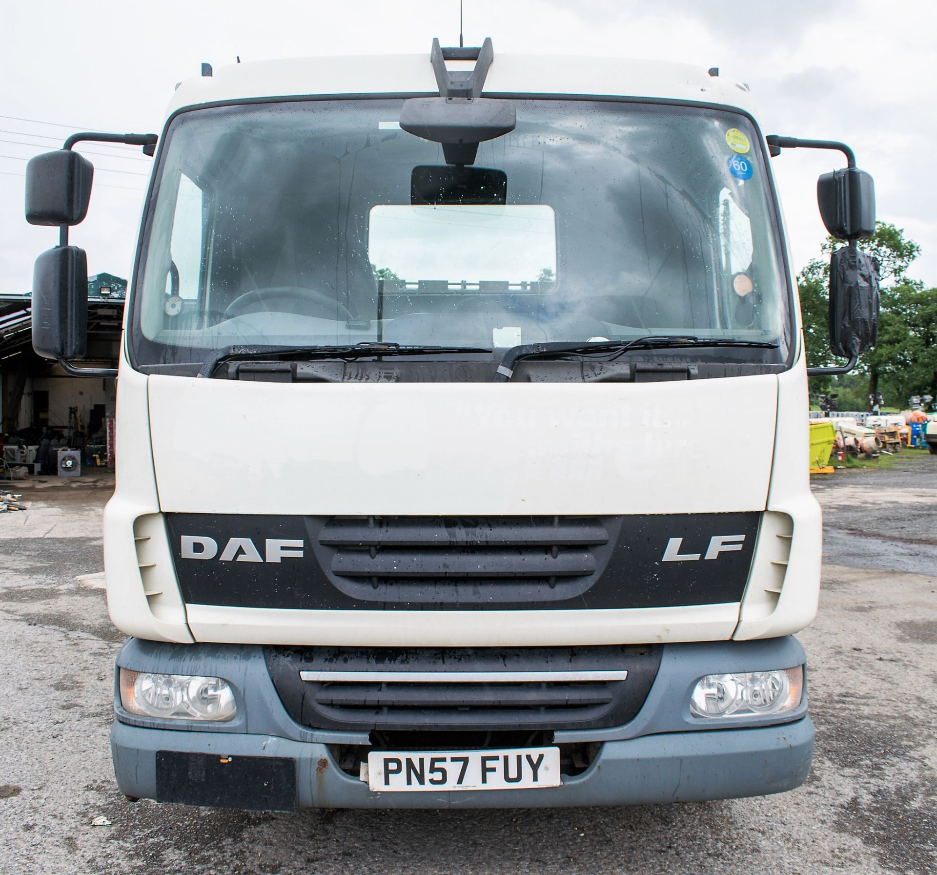 DAF LF 45.160 7.5 tonne beaver tail plant lorry Registration Number: PN57 FUY Date of - Image 5 of 15
