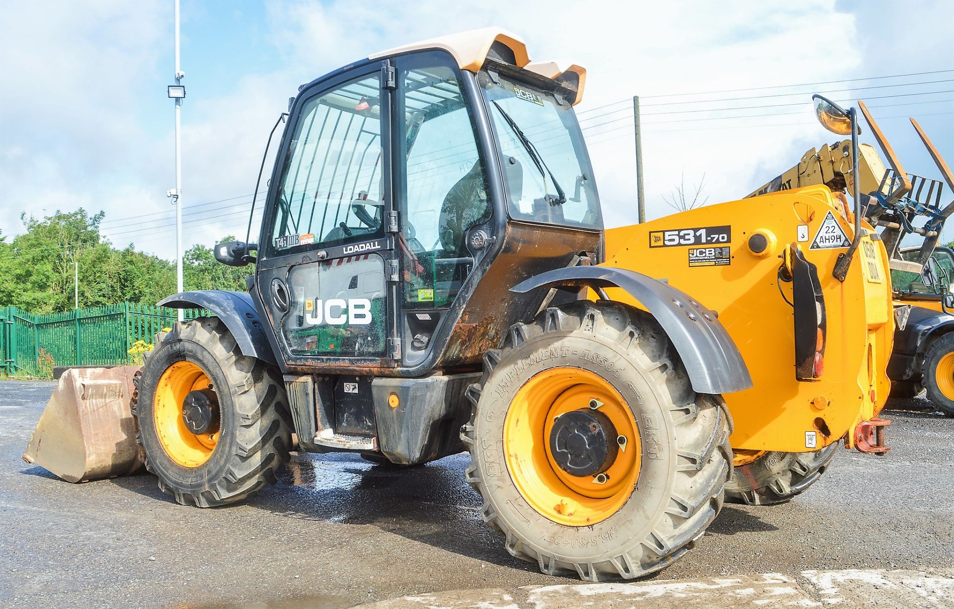 JCB 531-70 7 metre telescopic handler Year: 2013 - Image 3 of 13