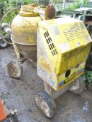 Winget diesel driven site mixer 1435 ** Parts missing ** PB