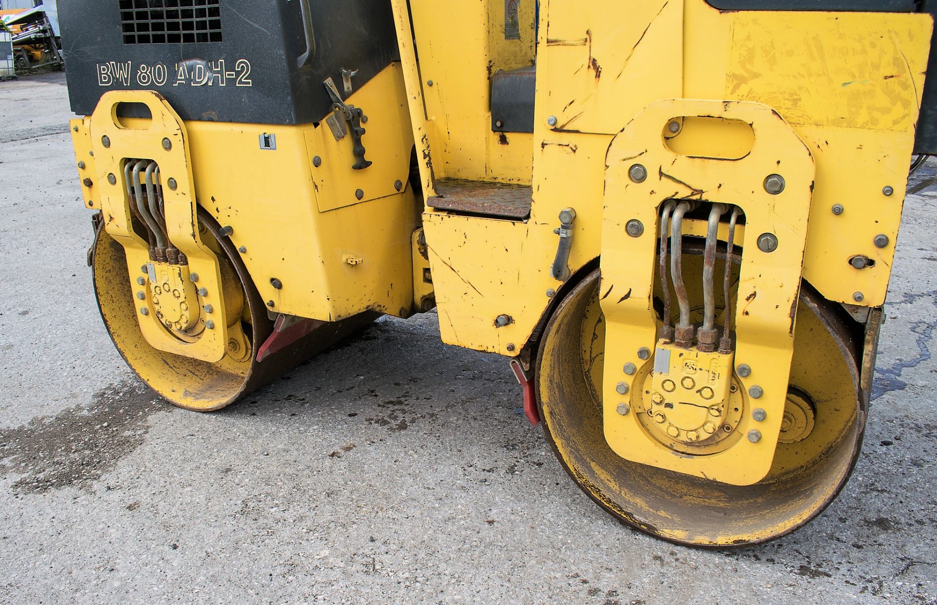 Bomag BW80 ADH-2 double drum ride on roller S/N: 426894 Recorded Hours: 643 974 - Image 7 of 11