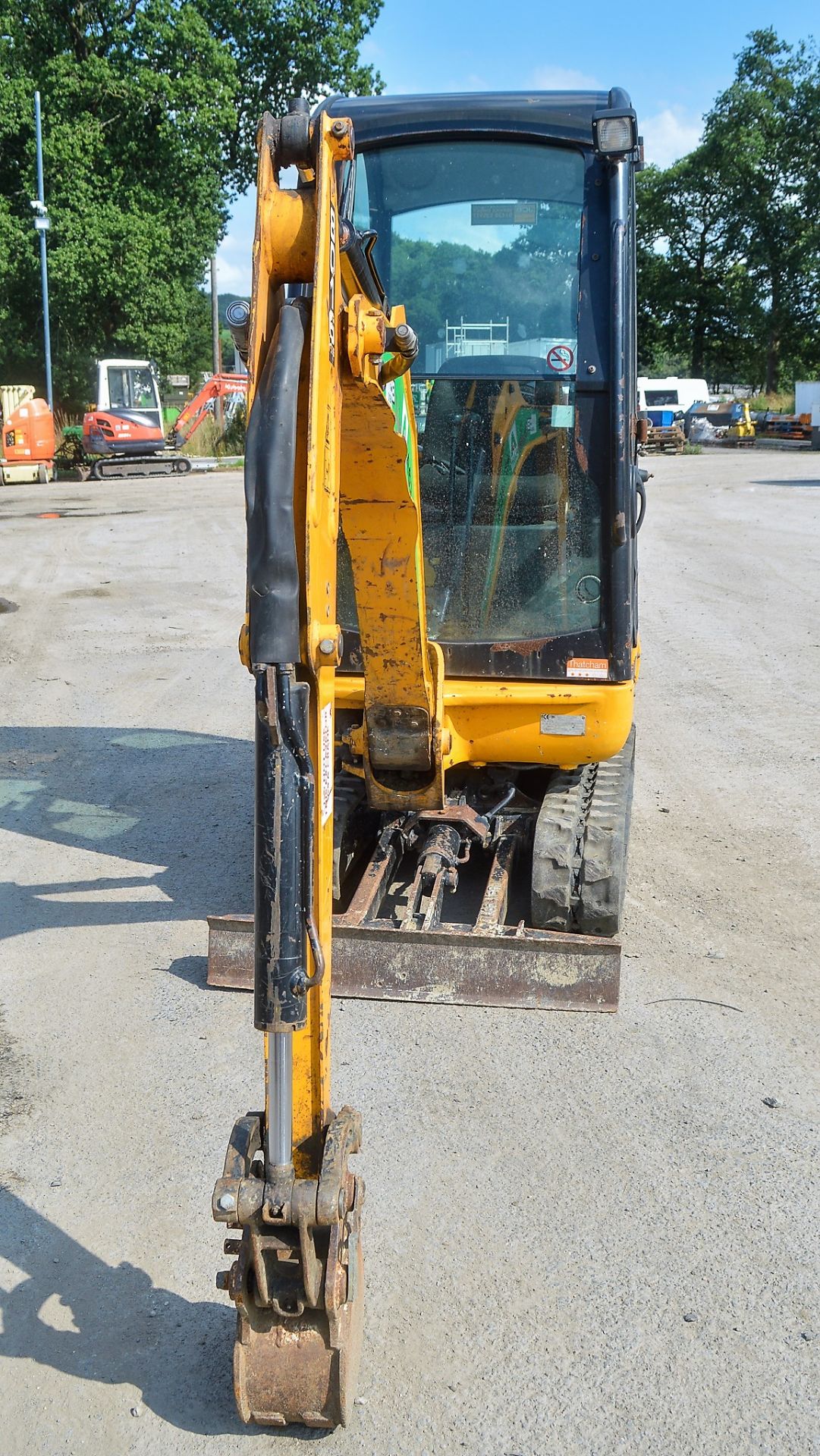 JCB 8016 CTS 1.5 tonne rubber tracked mini excavator Year: 2014 S/N: 20171671 Recorded Hours: 1191 - Image 5 of 12