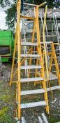 6 tread glass fibre framed step ladder 33910001