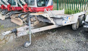 Ifor Williams GH94 9 ft x 4 ft tandem axle plant trailer A623605 ** The tail board with this trailer