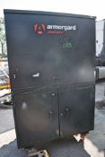 Armorgard site station steel mobile work station V4130 ** Locked & no keys **