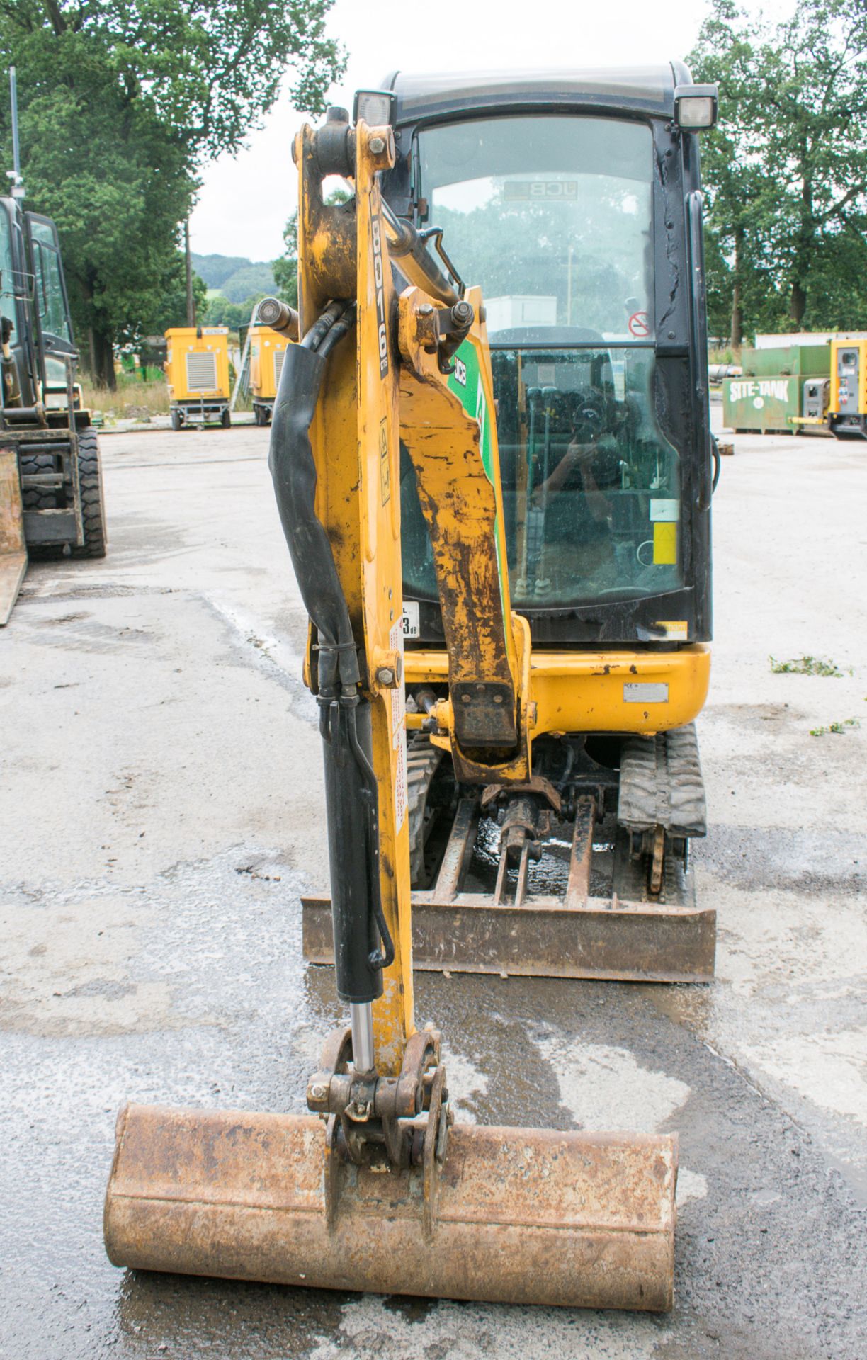 JCB 8016 CTS 1.5 tonne rubber tracked mini excavator Year: 2013 S/N: 2071490 Recorded Hours: Not - Image 5 of 12