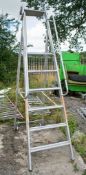 Zarges 6 tread aluminium step ladder 08AA0050