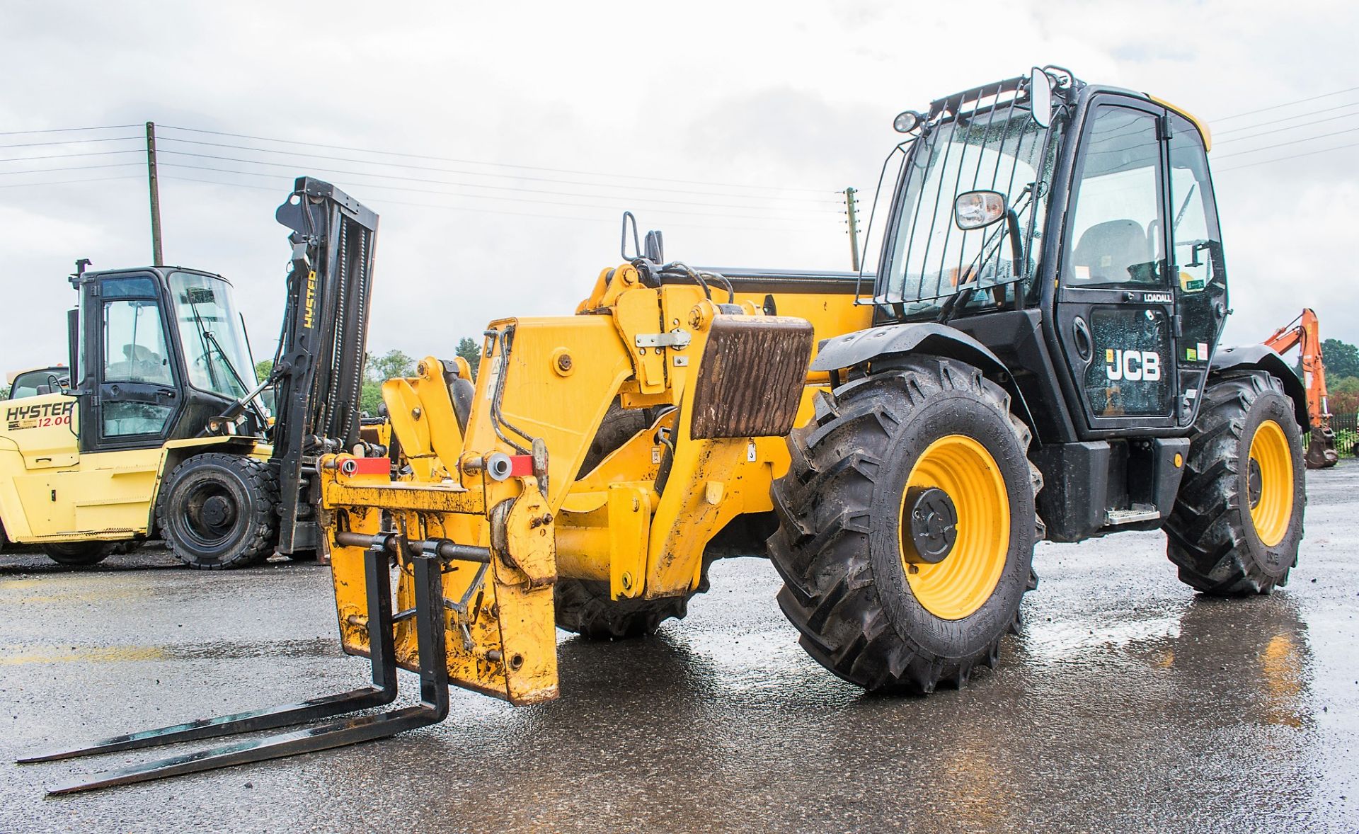 JCB 533-105 10.5 metre telescopic handler Year: 2012 S/N: 2145316 Recorded Hours: 5029