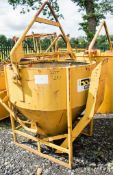 1000 litre concrete chute/skip