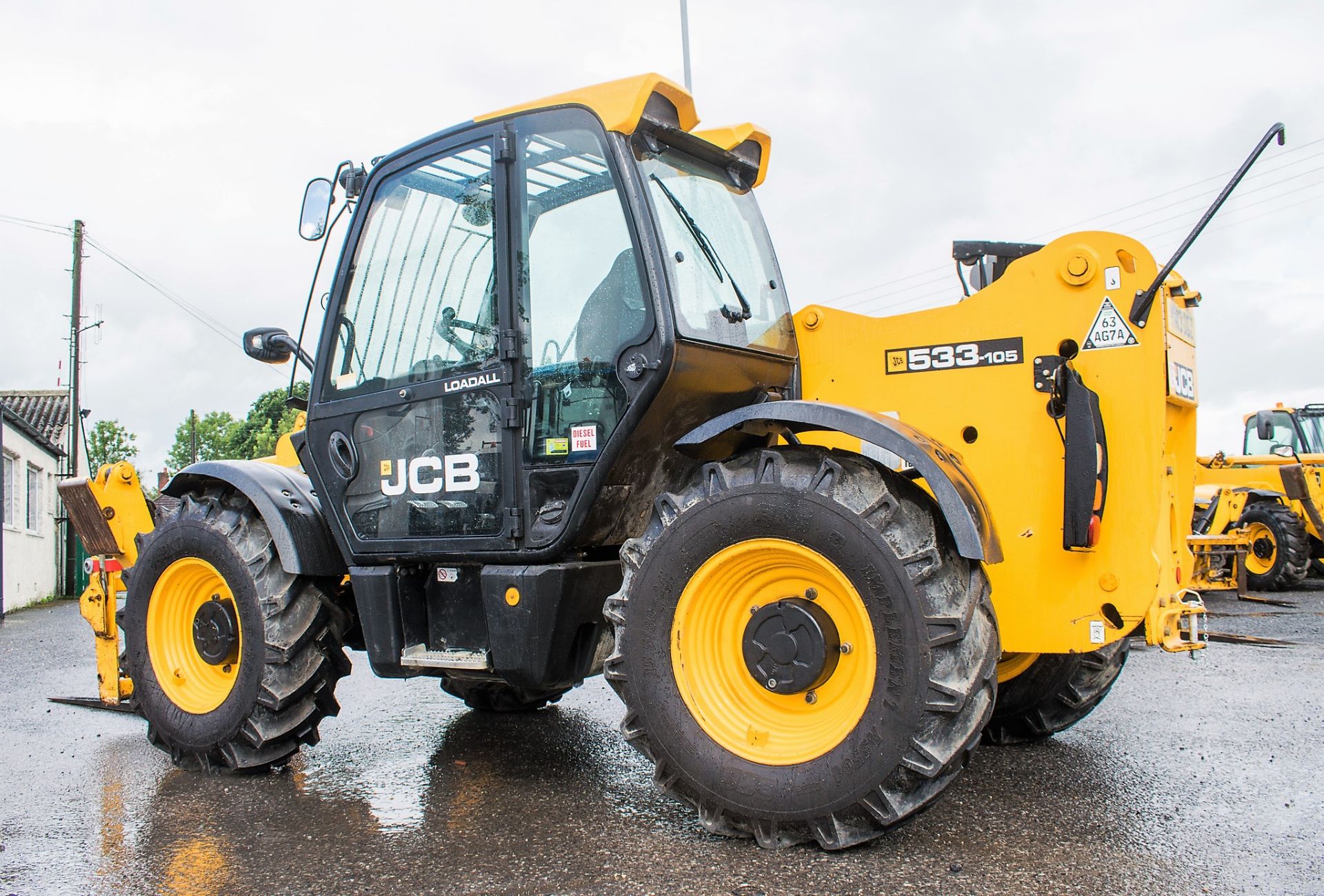 JCB 533-105 10.5 metre telescopic handler Year: 2012 S/N: 2145316 Recorded Hours: 5029 - Image 3 of 14