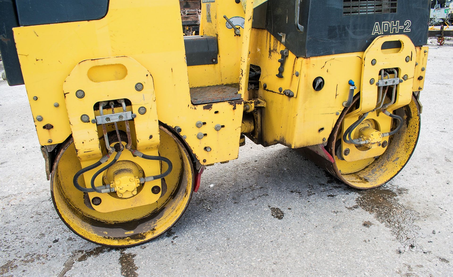 Bomag BW80 ADH-2 double drum ride on roller S/N: 426894 Recorded Hours: 643 974 - Image 8 of 11