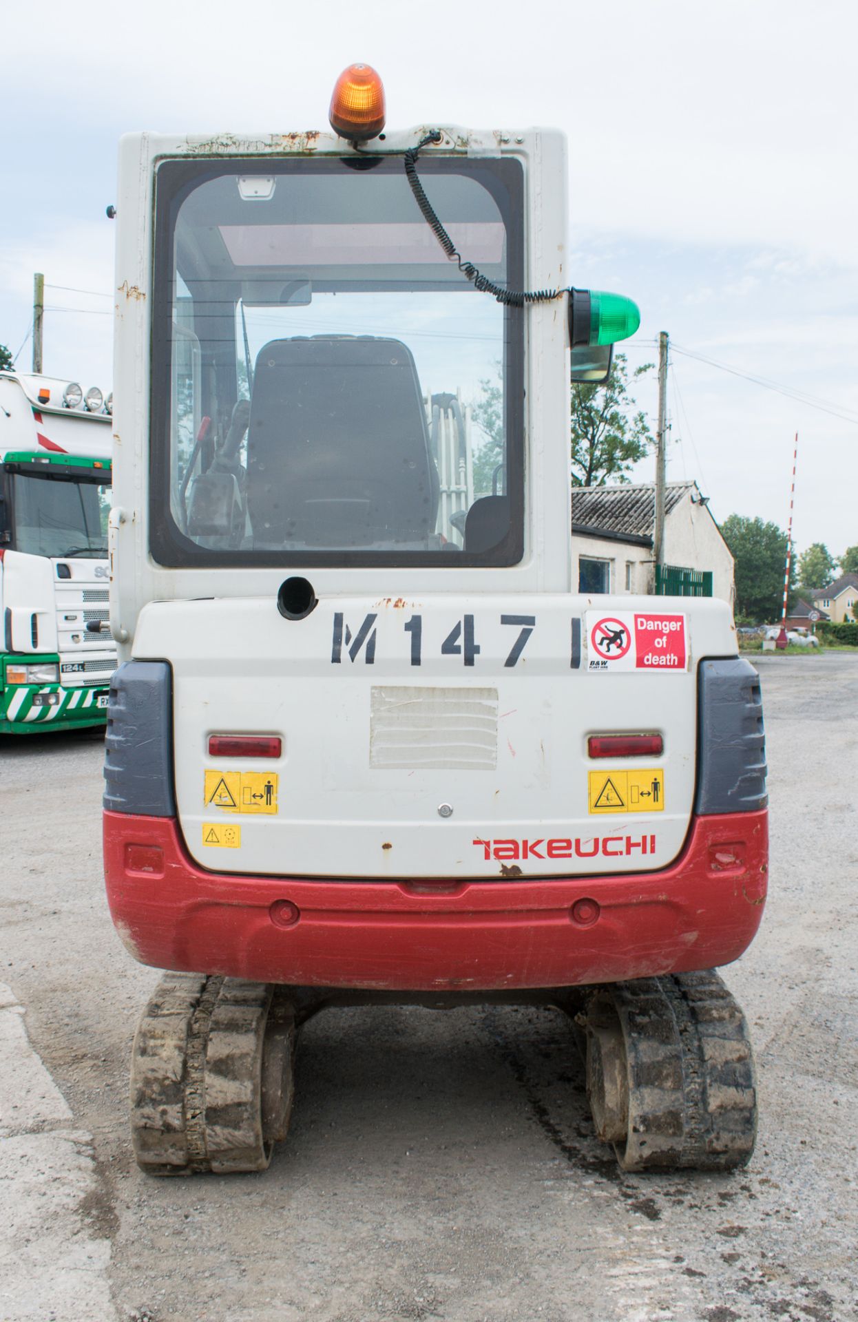 Takeuchi TB228 2.8 tonne rubber tracked mini excavator Year: 2012 S/N: 2801768 Recorded Hours: Not - Image 6 of 13